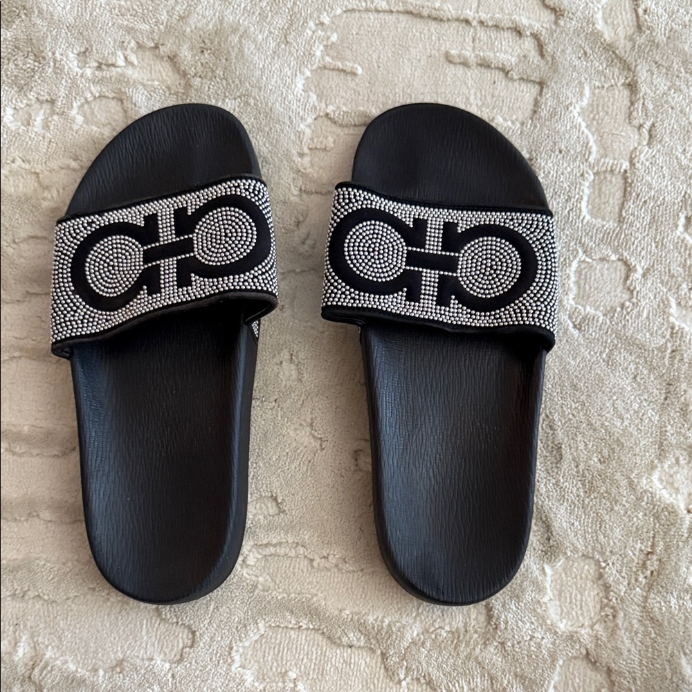 Salvatore Ferragamo slides mules